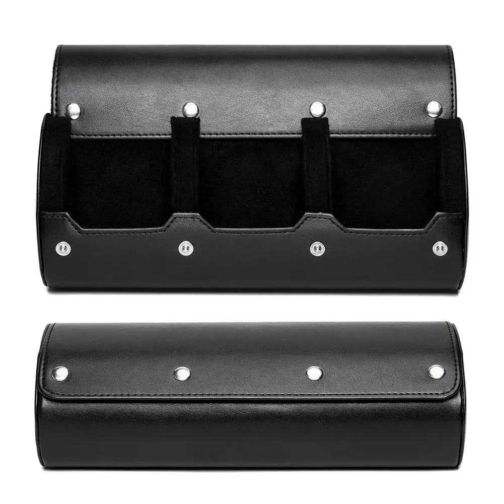 Leather Watch Roll Case 3 Slot Travel Watch Organizer Mens Jewelry Watches Holder Brown / Black Watch Storage Accessory Soft Lin
Leather Watch Roll Case 3 Slot Travel Watch Organizer Mens Jewelry Watches Holder Brown / Black Watch Storage Accessory Soft Lin