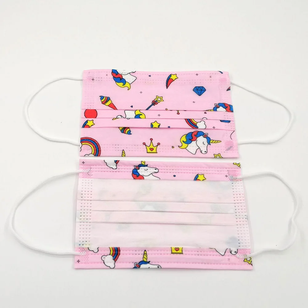 25/50/75/100Pcs Unicorn Print Disposable Child Anime Face Mask Fashion Kids Cartoon Mascara 3-Layer Filter Protective Masks
25/50/75/100Pcs Unicorn Print Disposable Child Anime Face Mask Fashion Kids Cartoon Mascara 3-Layer Filter Protective Masks
