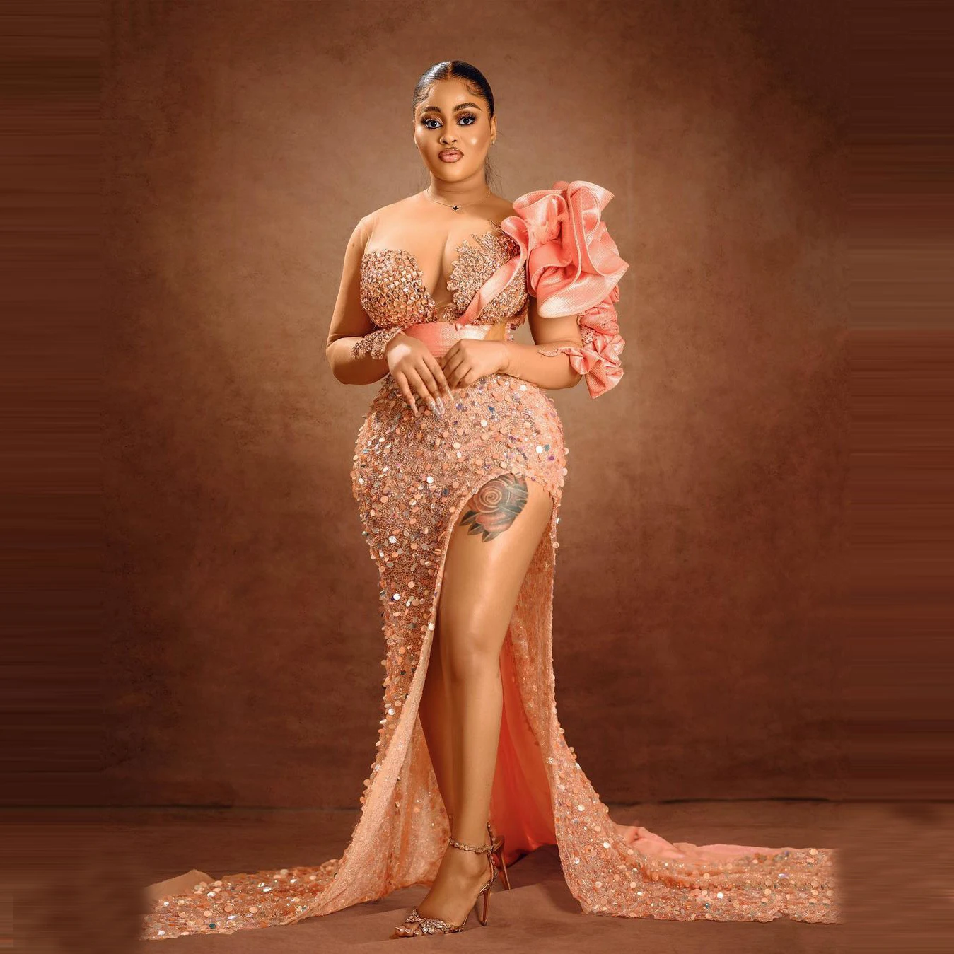 Sexy Mermaid Prom Dresses Aso Ebi Style Long Luxury Evening Gowns South African Plus Size Formal Party Dress With Sleeves EV206
Sexy Mermaid Prom Dresses Aso Ebi Style Long Luxury Evening Gowns South African Plus Size Formal Party Dress With Sleeves EV206