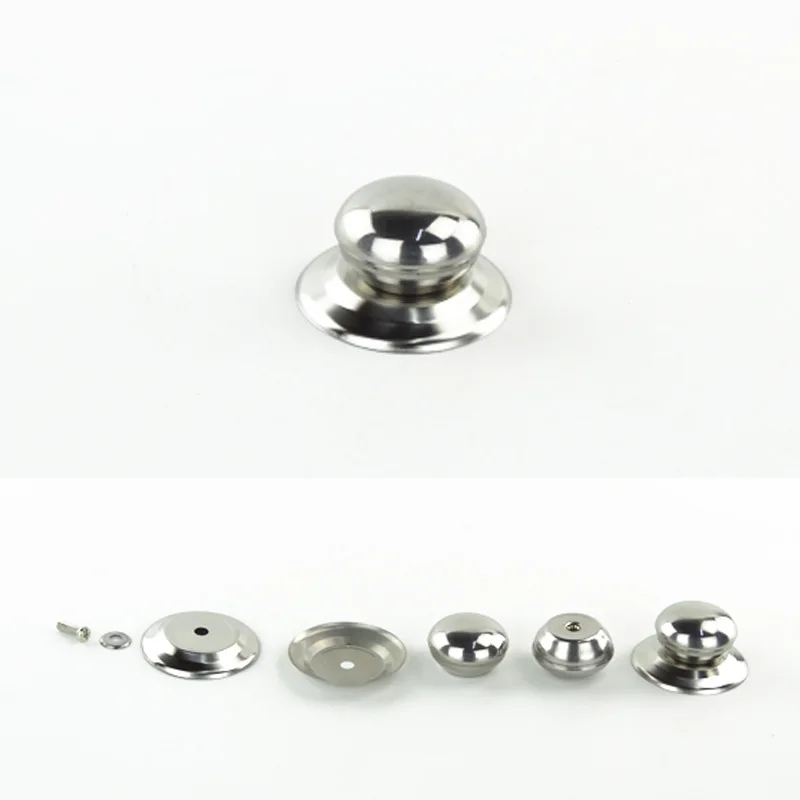 New Kitchen Tool Cookware Replaceable Stainless steel Pan Pot Glass Lid Cover Handle Knob Handgrip Grip
New Kitchen Tool Cookware Replaceable Stainless steel Pan Pot Glass Lid Cover Handle Knob Handgrip Grip