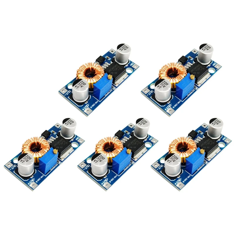 XL4015 5A DC-DC Step-Down Adjustable Power Supply Module Is Suitable for LED Lithium Battery Charging
XL4015 5A DC-DC Step-Down Adjustable Power Supply Module Is Suitable for LED Lithium Battery Charging