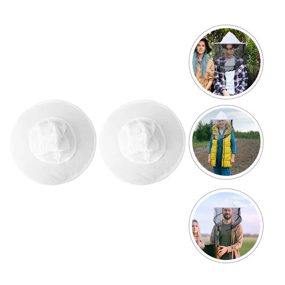 2pcs White Beekeeping Veil Hat Insect Cap Professional Bee Keeping Supplies 
2pcs White Beekeeping Veil Hat Insect Cap Professional Bee Keeping Supplies
