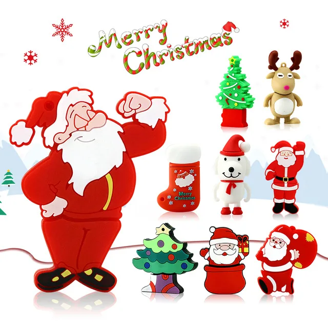 Usb Flash Drive 64gb Pendrive 128gb Usb Stick 32gb 16gb 8gb 4gb Santa Claus Christmas Tree Stocking Elk Snowman Memory Stick
Usb Flash Drive 64gb Pendrive 128gb Usb Stick 32gb 16gb 8gb 4gb Santa Claus Christmas Tree Stocking Elk Snowman Memory Stick