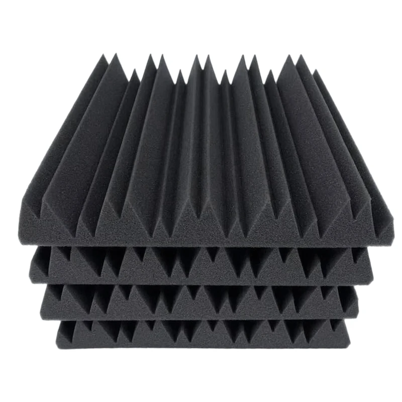 12Pcs Acoustic Foam Panels,2 InchX12 InchX12 Inch Foam Tiles with High Density Cancelling Foam for Recording Studios
12Pcs Acoustic Foam Panels,2 InchX12 InchX12 Inch Foam Tiles with High Density Cancelling Foam for Recording Studios