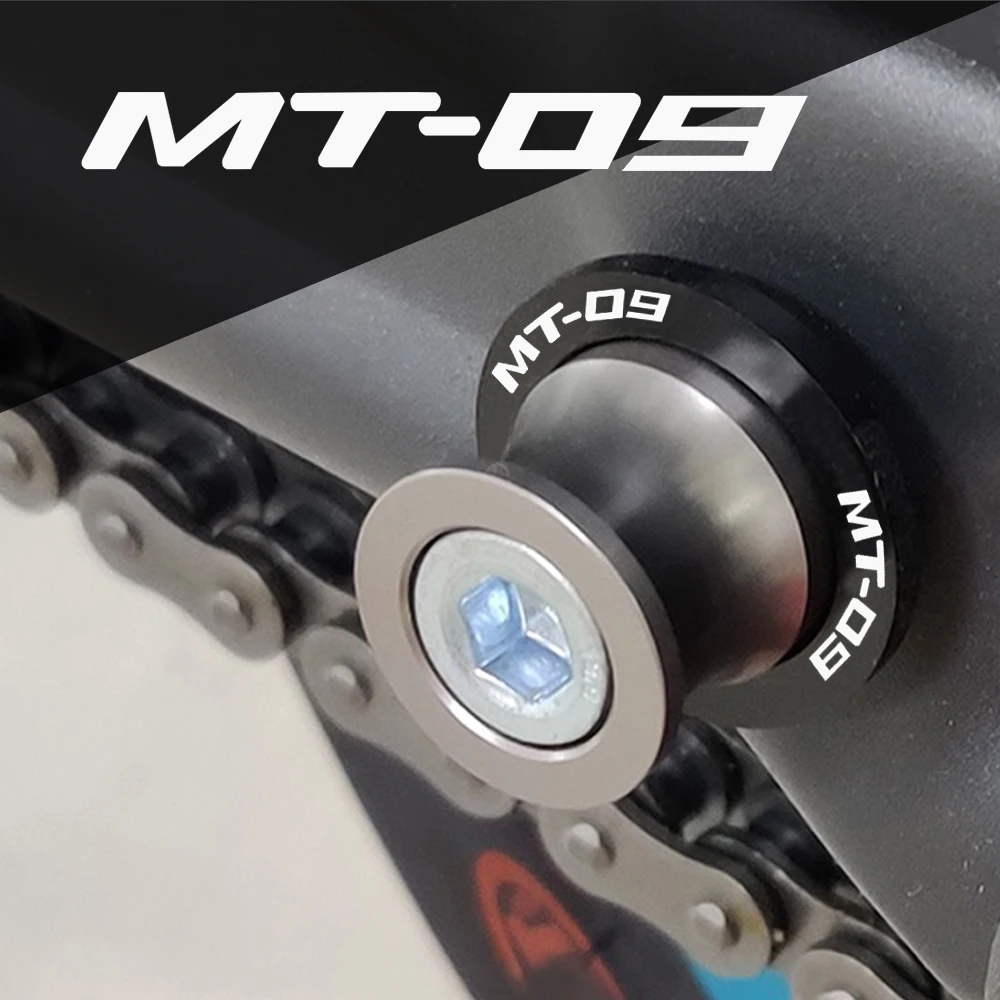 Для YAMAHA MT-09 FZ09 FZ-09 2014 2015 2016 2017 2018 2019 2020 мотоциклетные слайдеры Swingarm катушки