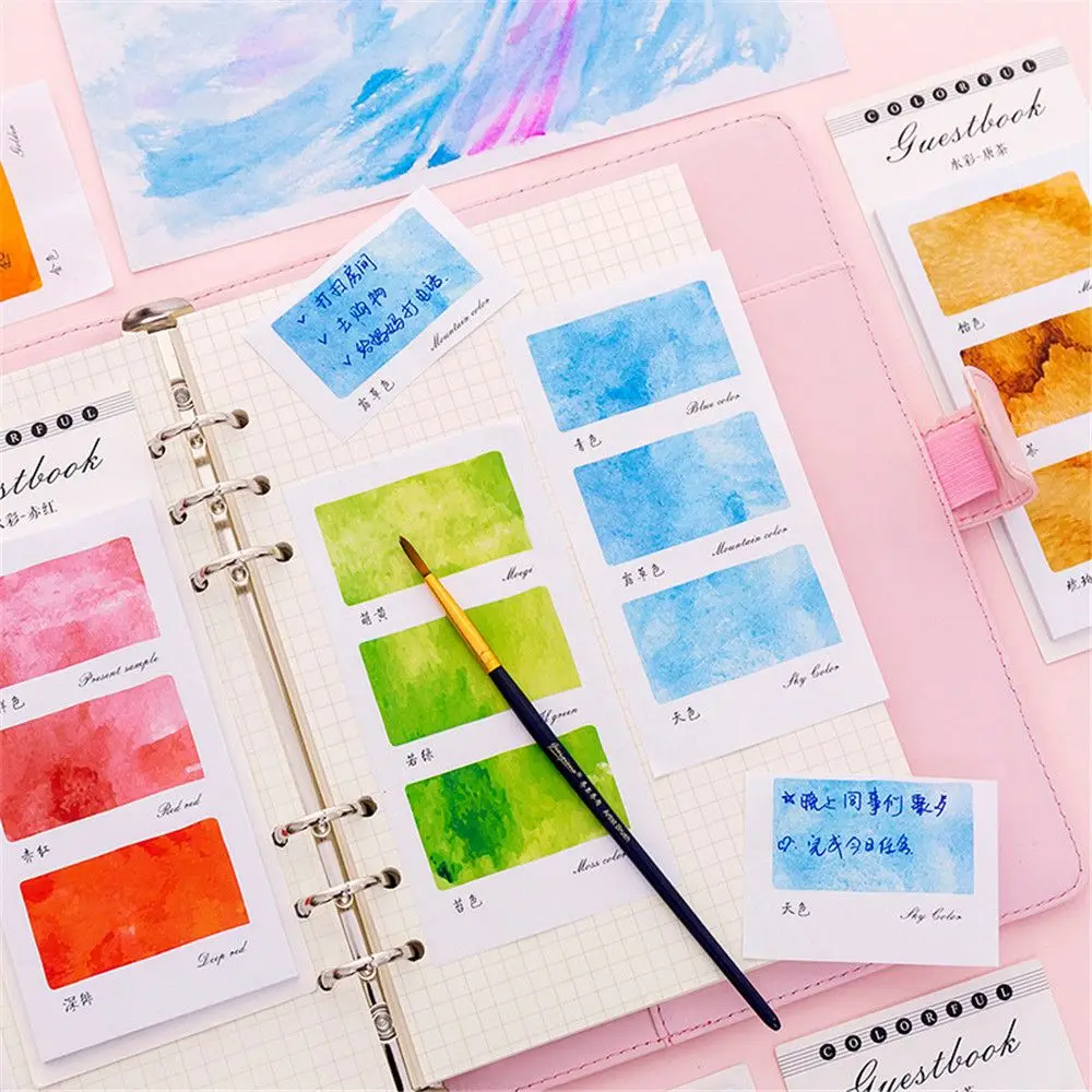 2X 30sheets Dream Series Gradient Color Memo Pads Colorful Index Paper Sticky Notes Planner Sticker Cute Stationery papeleria
2X 30sheets Dream Series Gradient Color Memo Pads Colorful Index Paper Sticky Notes Planner Sticker Cute Stationery papeleria