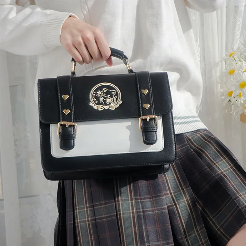 New Japanese Preppy Style JK Pink Uniform Shoulder School Bags For Women Girls Handbags Totes Shoulder Messenger Fashion
New Japanese Preppy Style JK Pink Uniform Shoulder School Bags For Women Girls Handbags Totes Shoulder Messenger Fashion