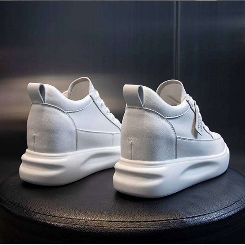 Prova Perfetto Internal increase white shoes for women fashion lace up flat leather sneakers ladies shallow concise shoes 2021
Prova Perfetto Internal increase white shoes for women fashion lace up flat leather sneakers ladies shallow concise shoes 2021