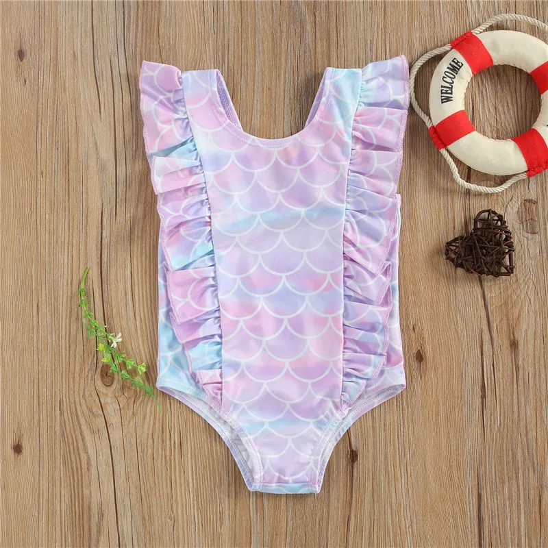 Kids Baby Girls Leopard/Fish Scale One-piece Swimsuit Fashion Fly Sleeve Swimwear for Children Girls
Kids Baby Girls Leopard/Fish Scale One-piece Swimsuit Fashion Fly Sleeve Swimwear for Children Girls