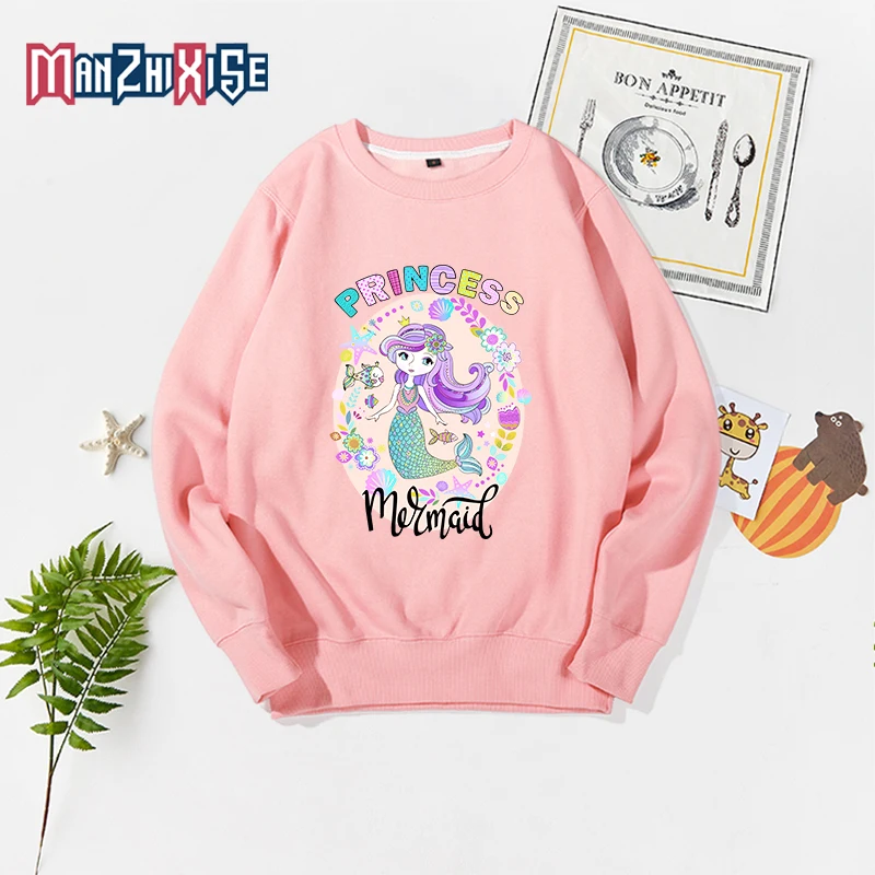New Shelves Kid Long Sleeve Childrens Clothing Autumn Winter Fashion Top Mermaid Print Kids Sweatshirts Pullover Bluza Chlopieca
New Shelves Kid Long Sleeve Childrens Clothing Autumn Winter Fashion Top Mermaid Print Kids Sweatshirts Pullover Bluza Chlopieca