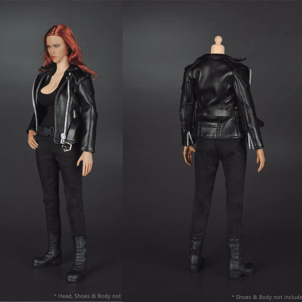 1:6 Scale Women Cool Black Leather short Jacket Suit Female Clothes Girls Clothes for 12 inches Action Figure Toys Accessories
1:6 Scale Women Cool Black Leather short Jacket Suit Female Clothes Girls Clothes for 12 inches Action Figure Toys Accessories