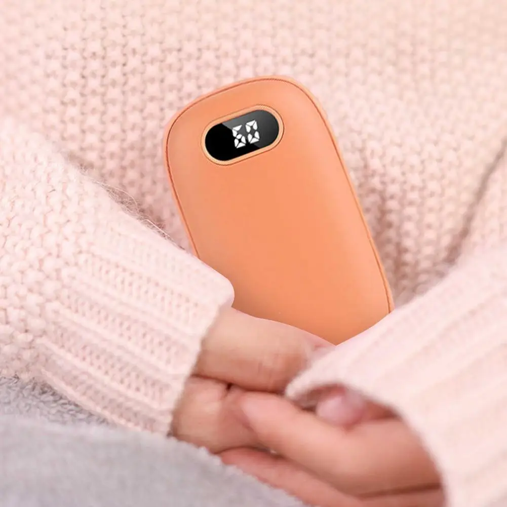 6000 MA Portable Mini Pocket Mobile Power Thernal Hand Warmers Warm Baby USB Rechargeable Digital Display Electric Hand Warmer
6000 MA Portable Mini Pocket Mobile Power Thernal Hand Warmers Warm Baby USB Rechargeable Digital Display Electric Hand Warmer