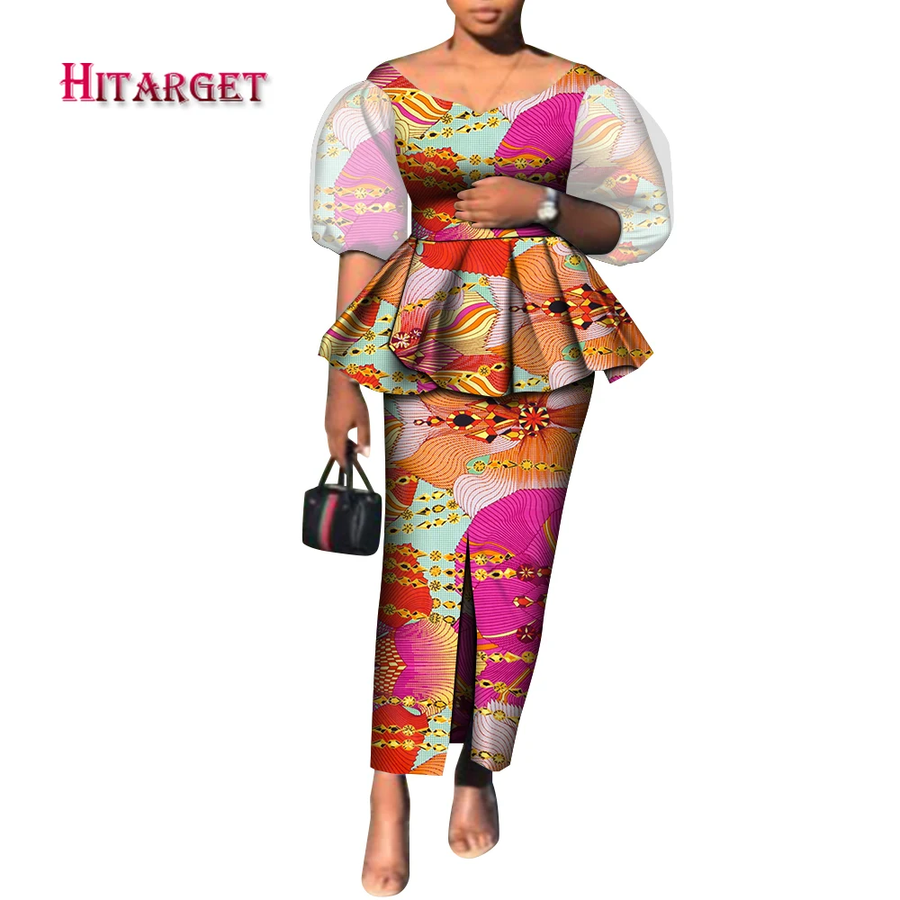 Fashion Women Clothes Set African Print Pleated Top and Kenn Length Skirt 2 Pcs Set Dashiki Women Costume Puff Sleeve WY9282
Fashion Women Clothes Set African Print Pleated Top and Kenn Length Skirt 2 Pcs Set Dashiki Women Costume Puff Sleeve WY9282