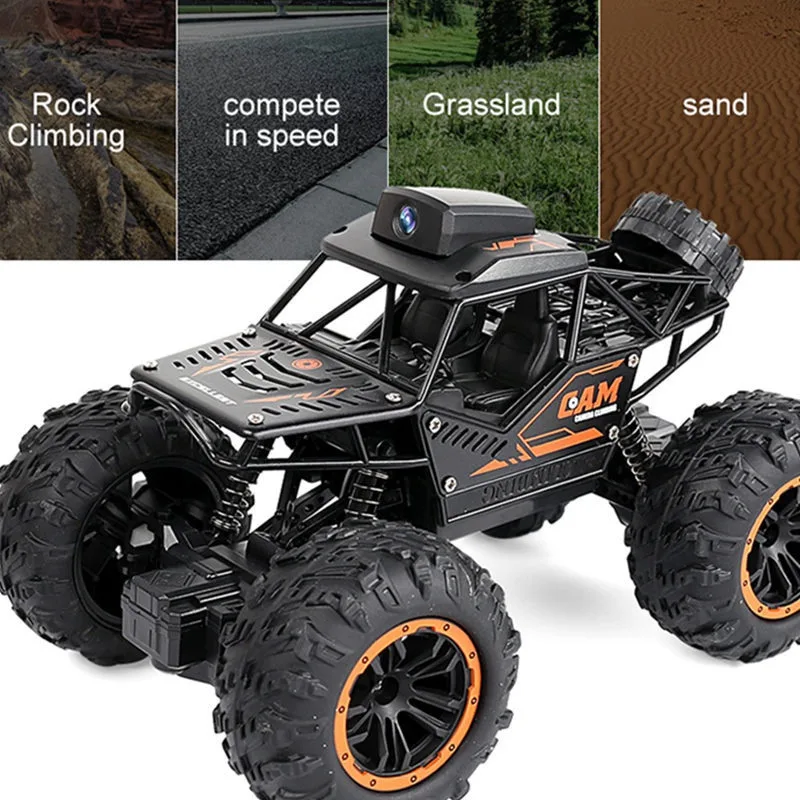 RC Car YT6602 2.4G WIFI FPV Off-road Remote Control Car With 720P Camera RC Car Toys High Speed Remote Video Off-road Trucks Toy
RC Car YT6602 2.4G WIFI FPV Off-road Remote Control Car With 720P Camera RC Car Toys High Speed Remote Video Off-road Trucks Toy