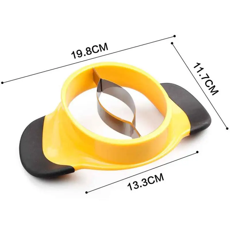 1PC Mango Slicer Stainless Steel Fruit Splitter With Rubber Non Slip Handle Fruit Core Remover For Household Kitchen Accessories
1PC Mango Slicer Stainless Steel Fruit Splitter With Rubber Non Slip Handle Fruit Core Remover For Household Kitchen Accessories