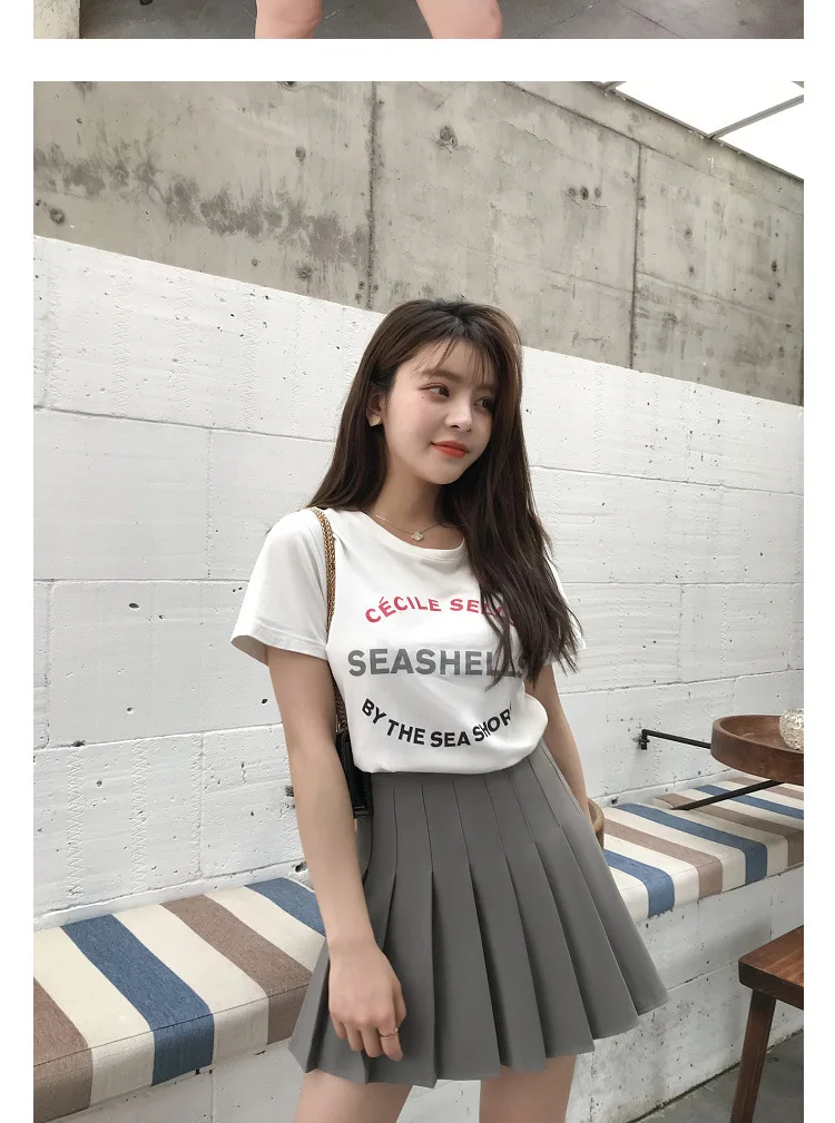 2021 Women Skirt High Waist Preppy Style Student Pleated Skirts Female Cute Solid White Sweet Cute Girls Dance Mini Summer Sexy
2021 Women Skirt High Waist Preppy Style Student Pleated Skirts Female Cute Solid White Sweet Cute Girls Dance Mini Summer Sexy