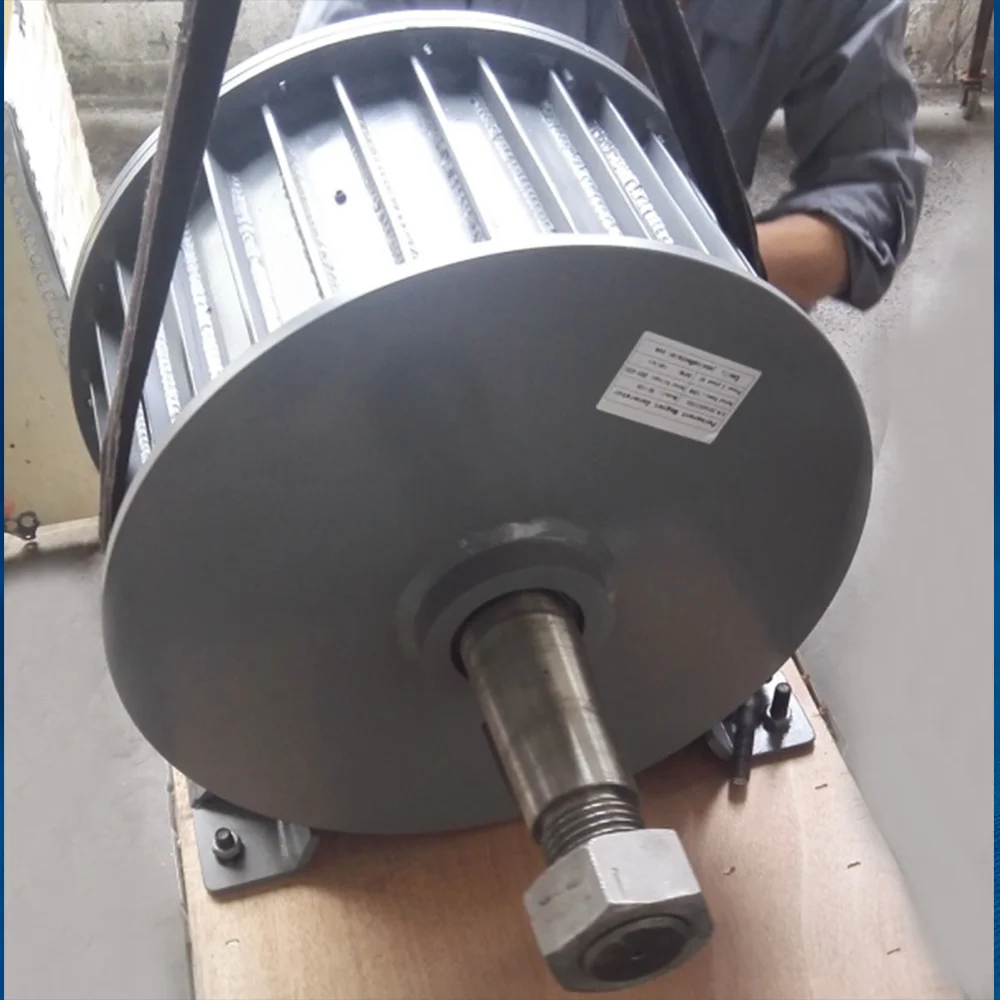 Low RPM Speed 1kw 5kw 10kw 24V 48V 220V Gearless Permanent Magnet Generator AC Alternators Use For Wind Turbine Water Turbine
Low RPM Speed 1kw 5kw 10kw 24V 48V 220V Gearless Permanent Magnet Generator AC Alternators Use For Wind Turbine Water Turbine