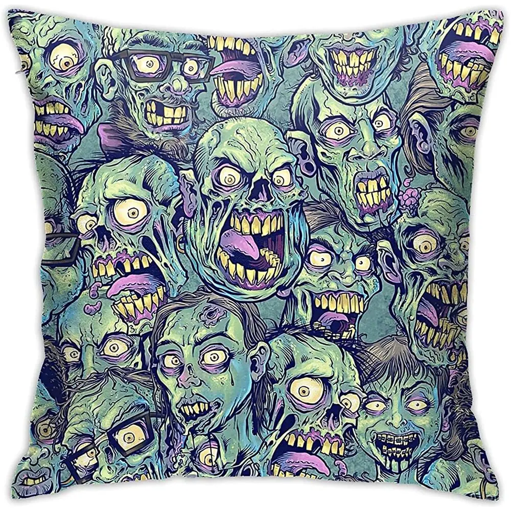WAZHIJIA Halloween Zombie Pillowcase Skeleton Pillow Cover Square Pillow Case Home Decorative Sofa Bedroom
WAZHIJIA Halloween Zombie Pillowcase Skeleton Pillow Cover Square Pillow Case Home Decorative Sofa Bedroom