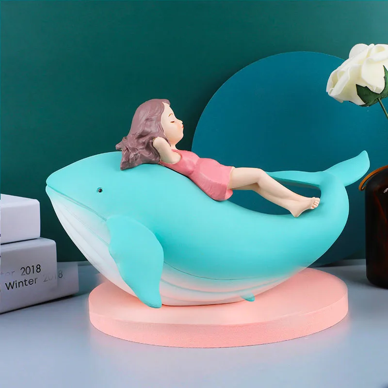 Cute Creative Girl And Whale Fairy Tales Artificial Ornament Resin Figurine Home Office Desktop Decoration Art Crafts Sculpture
Cute Creative Girl And Whale Fairy Tales Artificial Ornament Resin Figurine Home Office Desktop Decoration Art Crafts Sculpture