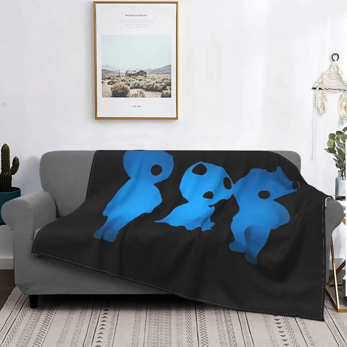 Kodama Blankets Velvet Decoration Anime Cartoon Multi-function Warm Throw Blankets for Sofa Bedroom Quilt
Kodama Blankets Velvet Decoration Anime Cartoon Multi-function Warm Throw Blankets for Sofa Bedroom Quilt