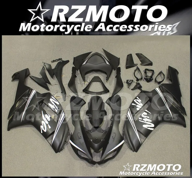 Новый ABS мотоцикл весь обтекатель комплект подходит для Kawasaki Ninja ZX-6R 636 07 08 ZX6R 2007 2008