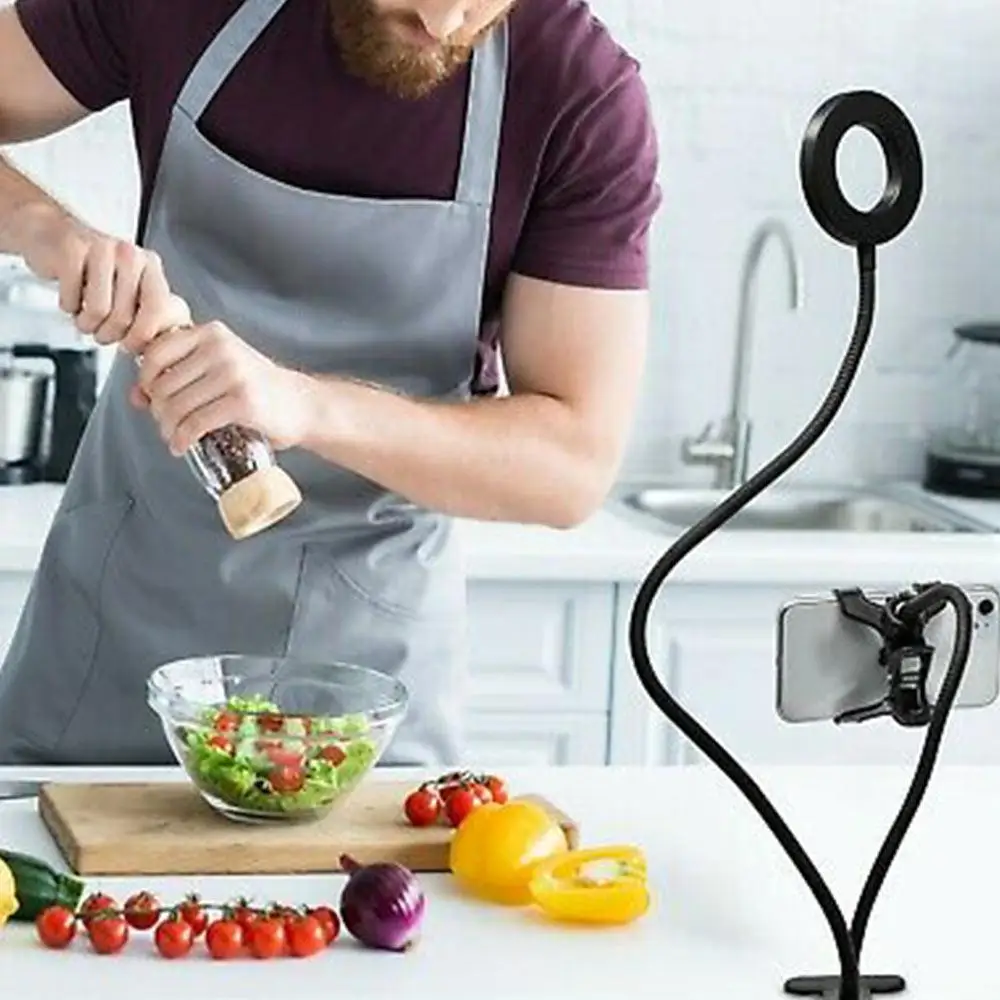 White Black Live Broadcast Selfie Ring Light Universal Ring Light Dimmable Portable LED Ring Light Ring Fill Light Photo Sudio
White Black Live Broadcast Selfie Ring Light Universal Ring Light Dimmable Portable LED Ring Light Ring Fill Light Photo Sudio