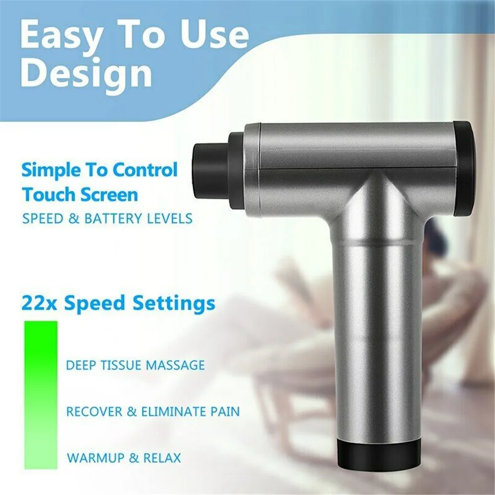 Lcd Display Massage Gun Muscle Relax Therapy Body Relaxation Usb Electric Massager For Fitness Slimming Shaping Pain Relief
Lcd Display Massage Gun Muscle Relax Therapy Body Relaxation Usb Electric Massager For Fitness Slimming Shaping Pain Relief