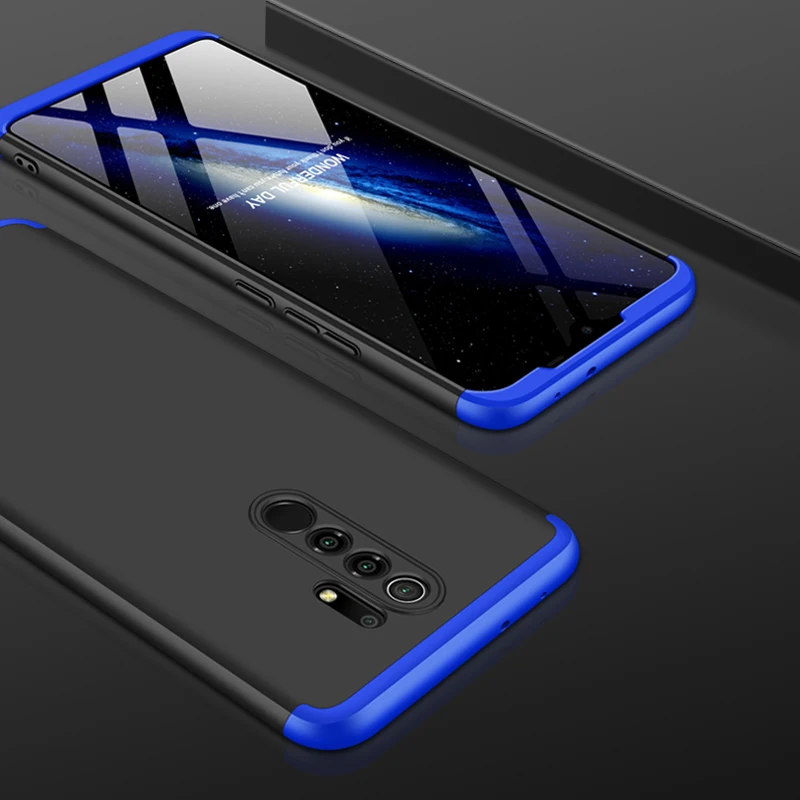 For Xiaomi Redmi 9 Case Hard Hybrid PC 360 Full Body Protective Back Cover for Redmi 9 Redmi9 Phone Case Fundas Coque
For Xiaomi Redmi 9 Case Hard Hybrid PC 360 Full Body Protective Back Cover for Redmi 9 Redmi9 Phone Case Fundas Coque