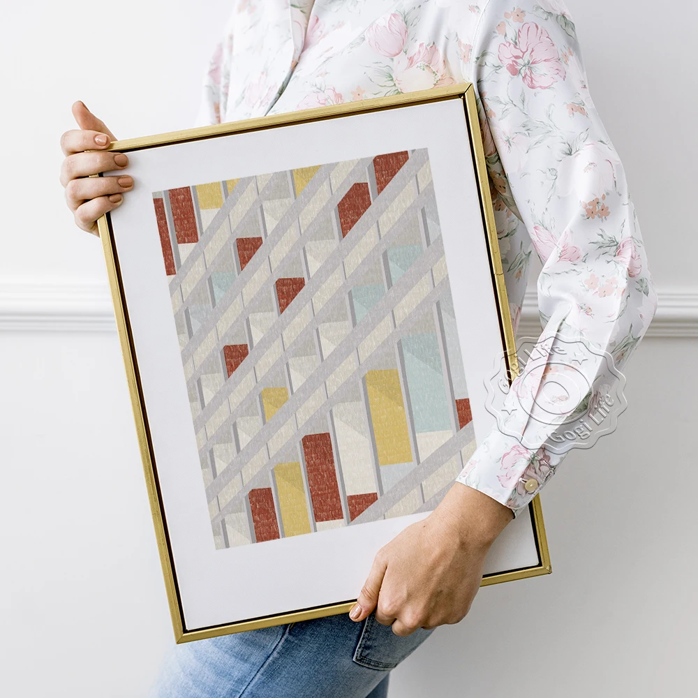 Le Corbusier Minimalist Illustration Poster, Colored Pencil Solid Geometry Wall Sticker Decor, Marseille Architecture Art Prints
Le Corbusier Minimalist Illustration Poster, Colored Pencil Solid Geometry Wall Sticker Decor, Marseille Architecture Art Prints
