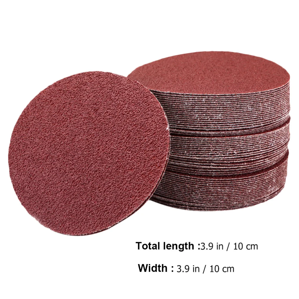 100 Pcs Flocking Round Sandpapers Grinding Papers Wood Polishing Sheets
100 Pcs Flocking Round Sandpapers Grinding Papers Wood Polishing Sheets