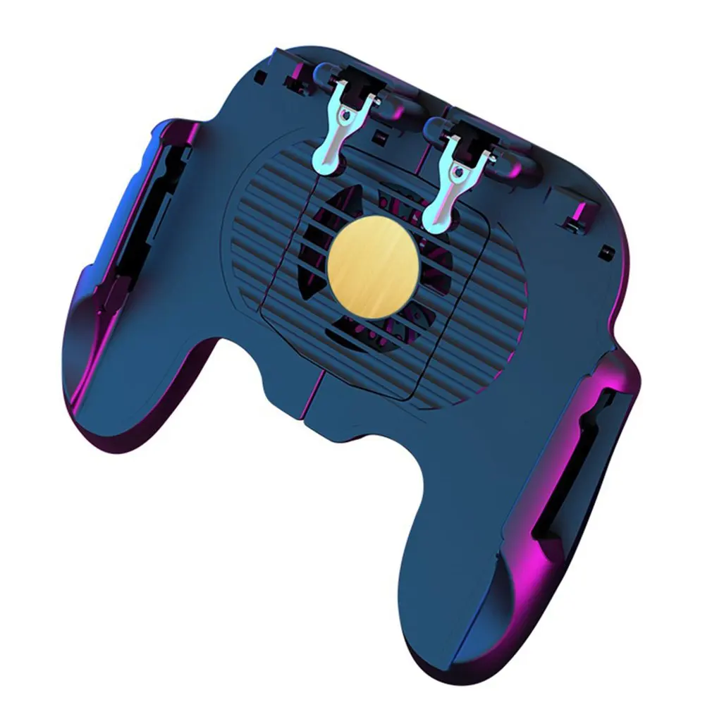 Mobile Game Controllers With Cooling Fan For Smartphone Game L1R1 Triggers Controllers Joystick Gamepad
Mobile Game Controllers With Cooling Fan For Smartphone Game L1R1 Triggers Controllers Joystick Gamepad