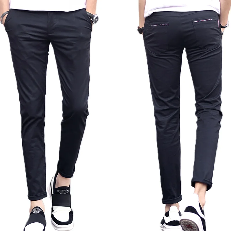 Men's Summer Ankle Length Stretch Trousers Men's Stretch Fashion Slim Casual Trousers Casual Men's Trousers Suit with Small Feet
Men's Summer Ankle Length Stretch Trousers Men's Stretch Fashion Slim Casual Trousers Casual Men's Trousers Suit with Small Feet