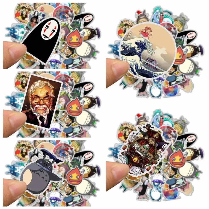 50Pcs/Set Miyazaki Hayao Anime Stickers Cartoon Graffiti Stickers for DIY Luggage Laptop Refrigerator Motorcycle Sticker
50Pcs/Set Miyazaki Hayao Anime Stickers Cartoon Graffiti Stickers for DIY Luggage Laptop Refrigerator Motorcycle Sticker