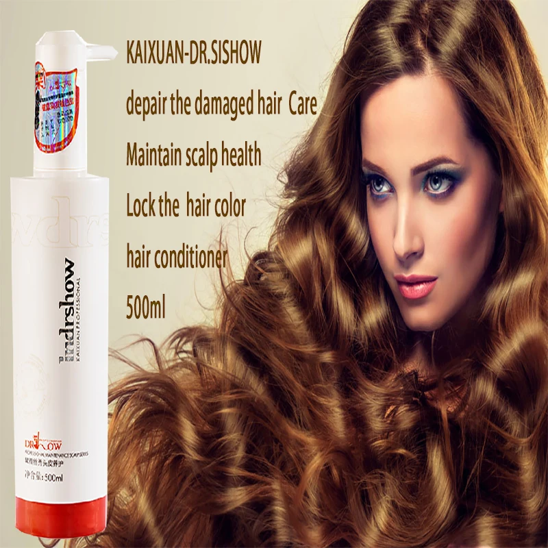 KAIXUAN-DR.SISHOW 500ml Lock hair color Scalp care health repair the damaged color protecting shine enhancing hair conditioner
KAIXUAN-DR.SISHOW 500ml Lock hair color Scalp care health repair the damaged color protecting shine enhancing hair conditioner