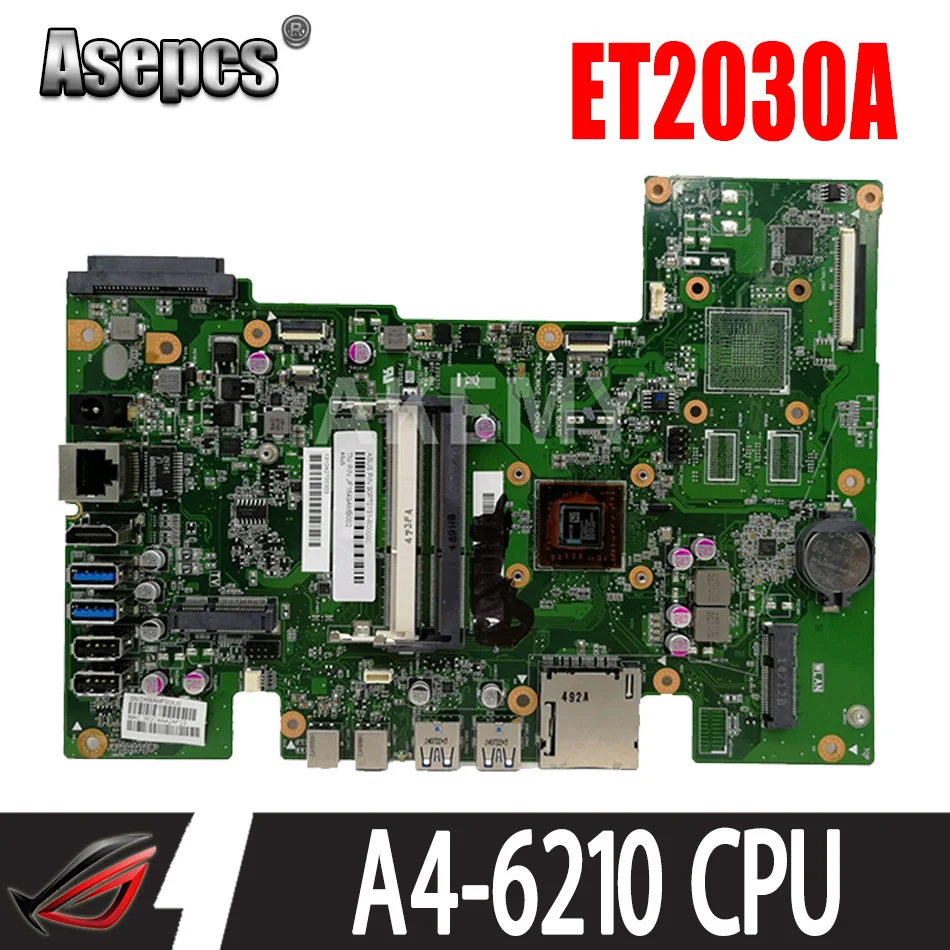 ET2030A motherboard With A4-6210 CPU All-in-one mainboard For ASUS ET2030A Desktop motherboard Tested Working FREE SHIPPING
ET2030A motherboard With A4-6210 CPU All-in-one mainboard For ASUS ET2030A Desktop motherboard Tested Working FREE SHIPPING