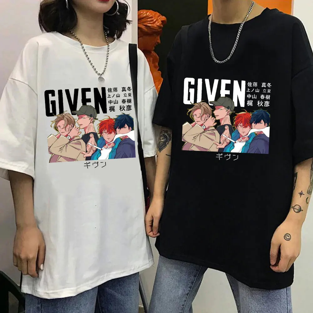 Given T Shirt Women Anime Sleeve Yaoi Bl Given Given Yaoi Japanese Manga T-shirt Cartoon Graphic Tees Summer Tops Harajuku
Given T Shirt Women Anime Sleeve Yaoi Bl Given Given Yaoi Japanese Manga T-shirt Cartoon Graphic Tees Summer Tops Harajuku