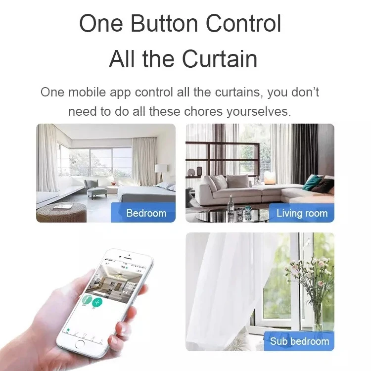 Tuya Wifi занавес мотор smart app/пульт дистанционного управления vioce управление через