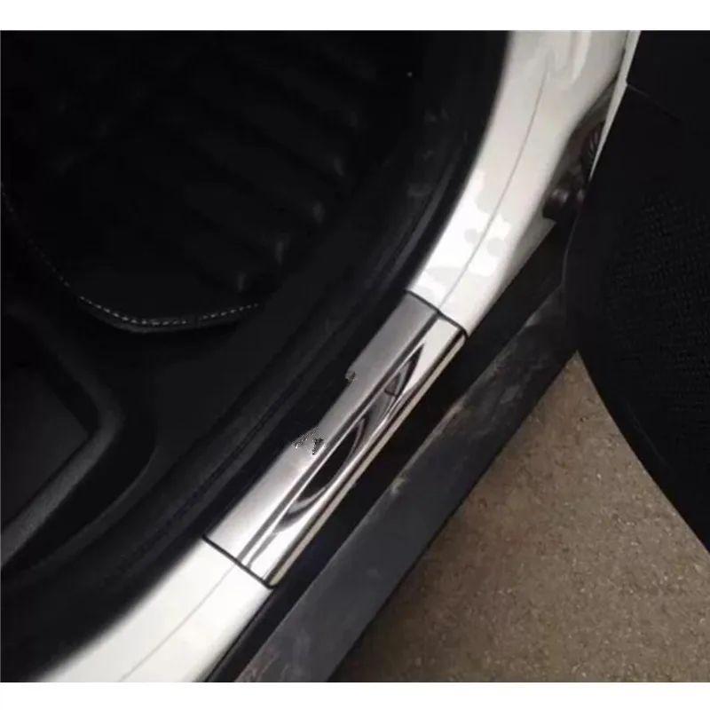 Накладка на порог двери автомобиля для Ford Focus 2 3 Mk3 защитные накладки пороги