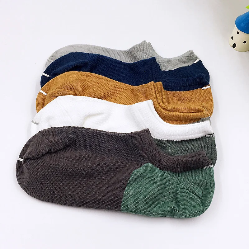 Patchwork Men Socks Cotton Breathable High Quality Business Spring Autumn Invisible Boat Low Cut Socks Dropshipping
Patchwork Men Socks Cotton Breathable High Quality Business Spring Autumn Invisible Boat Low Cut Socks Dropshipping