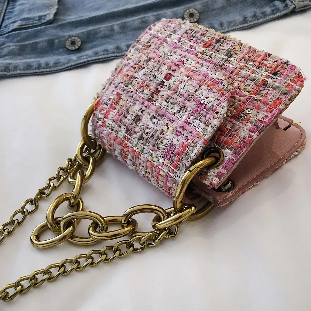2021 Winter Fashion New Female Square Tote Bag Quality Woolen Women's Designer Handbag Ladies Chain Shoulder Crossbody Bag #srn
2021 Winter Fashion New Female Square Tote Bag Quality Woolen Women's Designer Handbag Ladies Chain Shoulder Crossbody Bag #srn