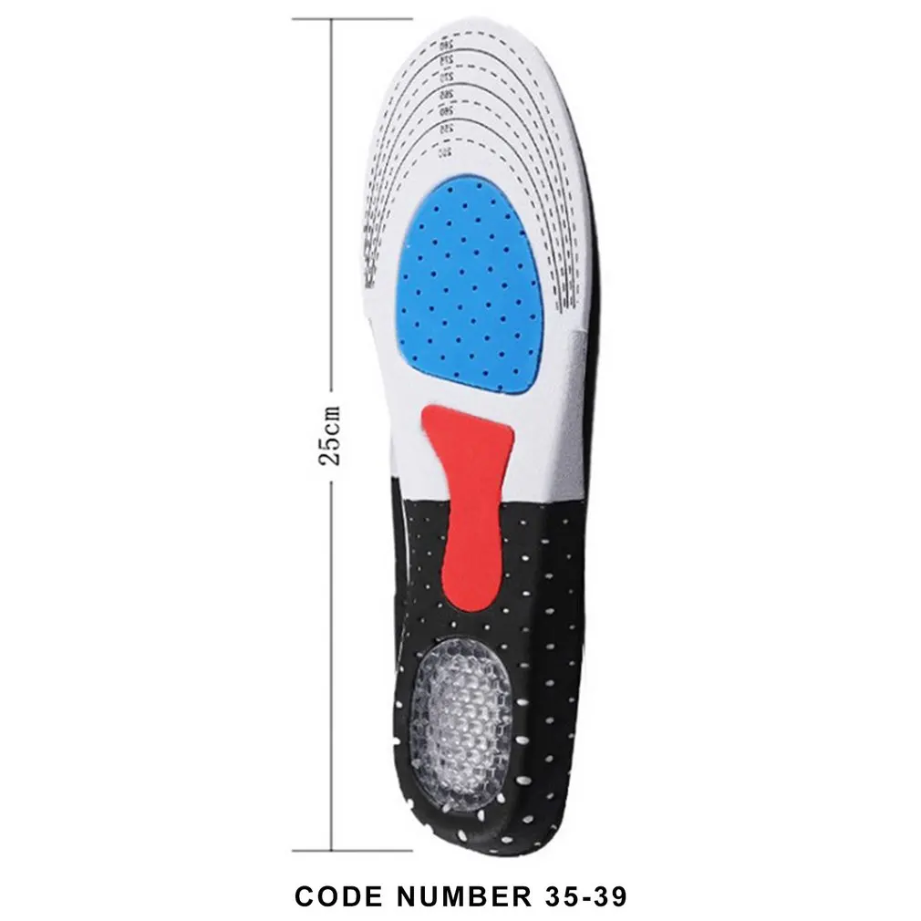 Unisex Orthotic Arch Support Sport Shoe Pad Sport Running Gel Insoles Antibacterial Foot Care Pain Relief Cushions Pad Insoles
Unisex Orthotic Arch Support Sport Shoe Pad Sport Running Gel Insoles Antibacterial Foot Care Pain Relief Cushions Pad Insoles