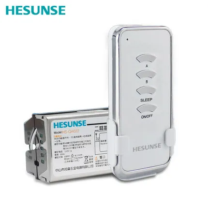 HS-QA022 Two Way 85V-265V 10A Wireless RF Remote Control Switch With Wall Switch Function
HS-QA022 Two Way 85V-265V 10A Wireless RF Remote Control Switch With Wall Switch Function