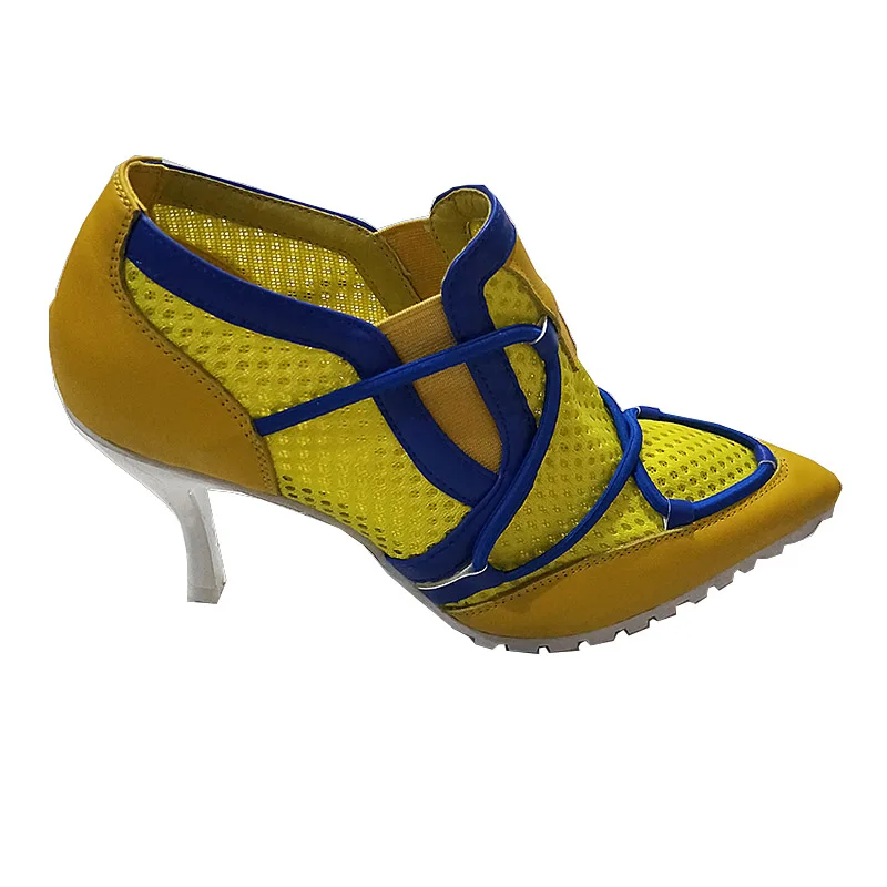 New Arrival Hollow out Wome Pumps Shoes Woman Mesh Surface Breathable Lace-Up High heel 5-8cmCM Cross-tied Casual Girl's Shoes
New Arrival Hollow out Wome Pumps Shoes Woman Mesh Surface Breathable Lace-Up High heel 5-8cmCM Cross-tied Casual Girl's Shoes