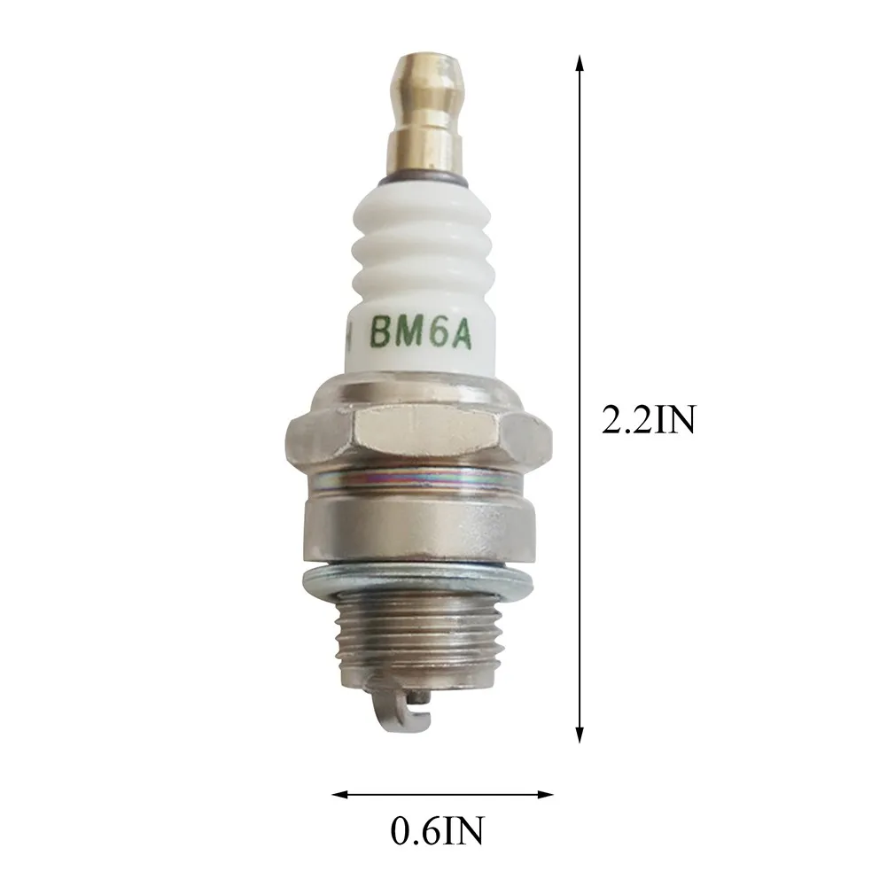 1pcs BM6A Spark Plug Glow Plug Silver Ceramic Copper Core Car Accessories For Chainsaw Lawn Mower Strimmer M7/L7T/CJ8/1560
1pcs BM6A Spark Plug Glow Plug Silver Ceramic Copper Core Car Accessories For Chainsaw Lawn Mower Strimmer M7/L7T/CJ8/1560