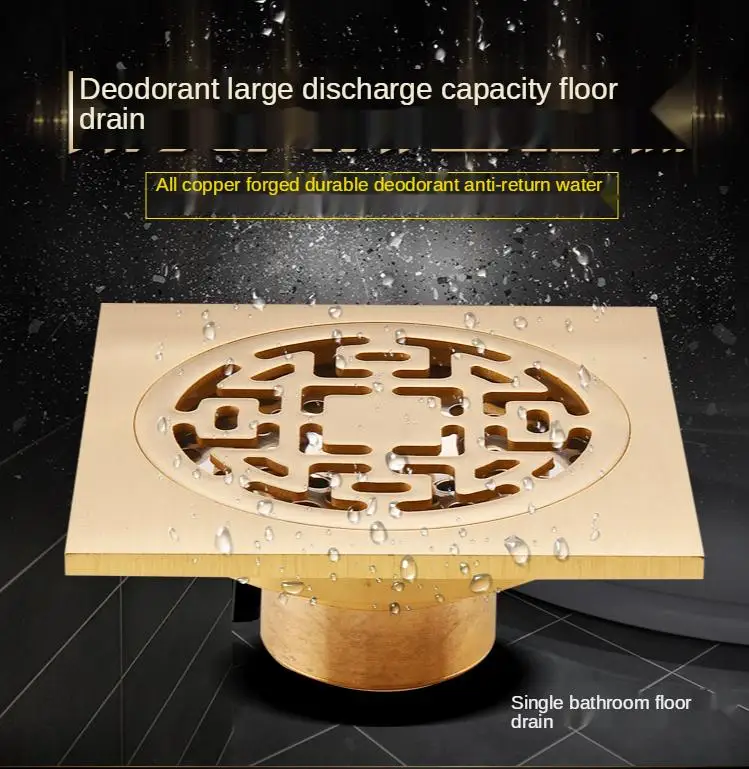 Copper Brass Floor Drains Flower Art Carved Toilet Drain Cover Invisible Anti-odor Drain Straine Shower Drain Tub Drain Stopper
Copper Brass Floor Drains Flower Art Carved Toilet Drain Cover Invisible Anti-odor Drain Straine Shower Drain Tub Drain Stopper
