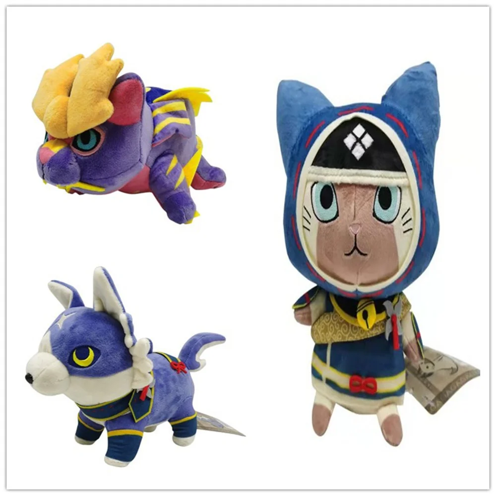 2022 Brand New 23/25 Cm Plush Doll Monster Hunter Rise Game Surrounding Safe And Comfortable Cute Girls Birthday Christmas Gifts
2022 Brand New 23/25 Cm Plush Doll Monster Hunter Rise Game Surrounding Safe And Comfortable Cute Girls Birthday Christmas Gifts