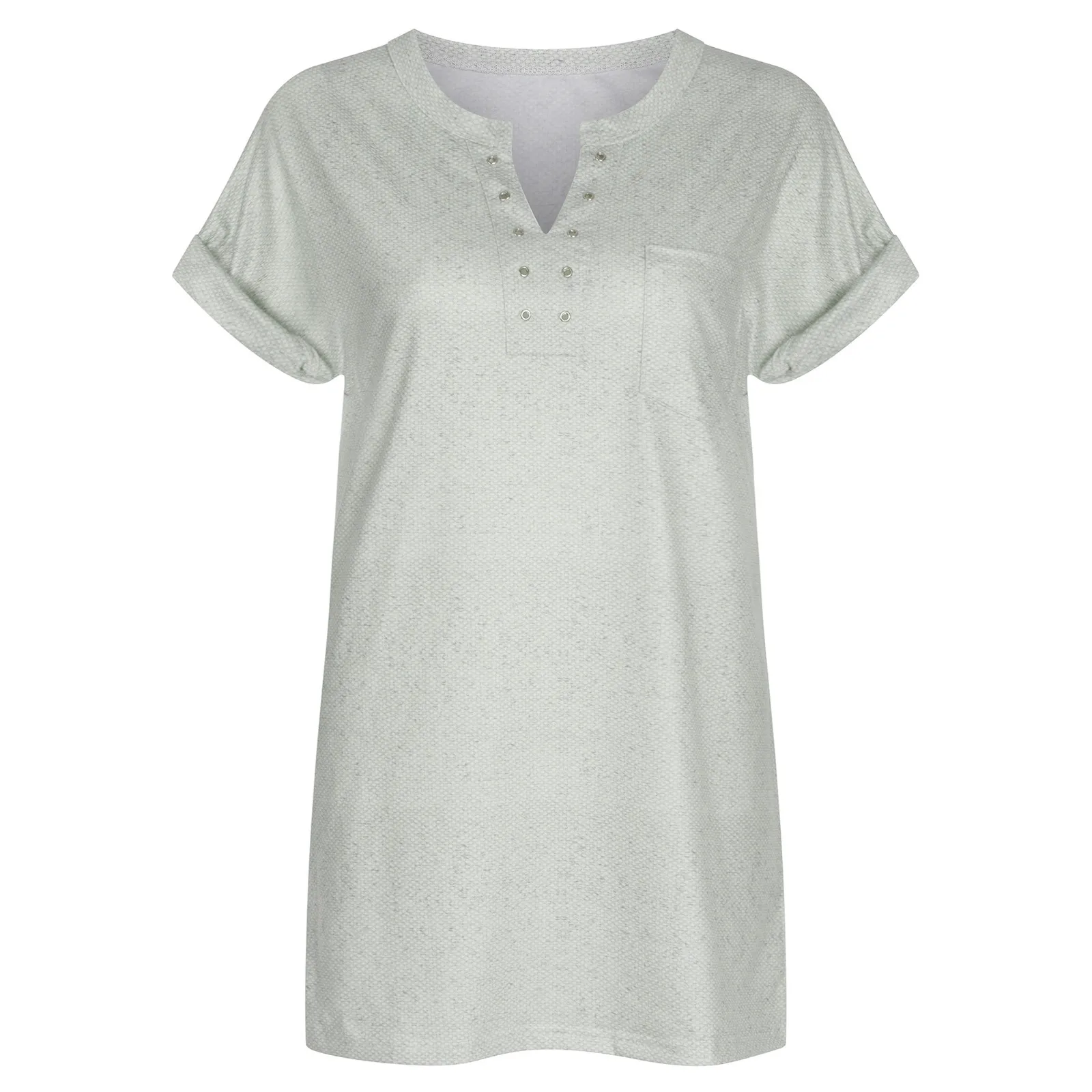 Women Solid Color Tops And Blouses Fashion Casual Short Sleeve Lady Shirts T-Shirt Female Loose Hole V-neck Blusas Pullover
Women Solid Color Tops And Blouses Fashion Casual Short Sleeve Lady Shirts T-Shirt Female Loose Hole V-neck Blusas Pullover