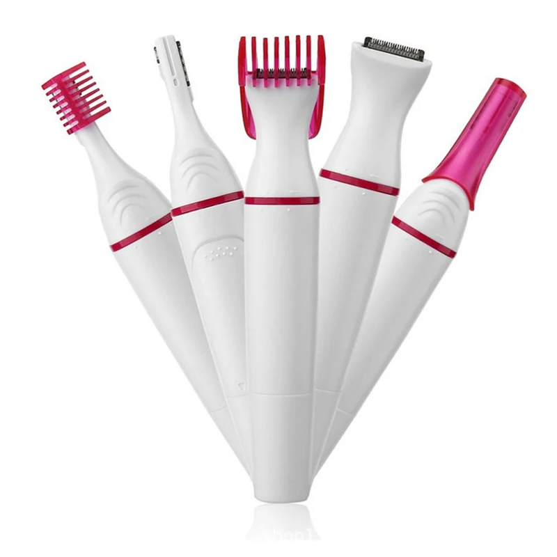 5 In 1 Women Hair Removal Shaver Female Electric Shaving Machine Mini Trimmer Razor Bikini Trimmer for Eyebrow Face Underarm
5 In 1 Women Hair Removal Shaver Female Electric Shaving Machine Mini Trimmer Razor Bikini Trimmer for Eyebrow Face Underarm