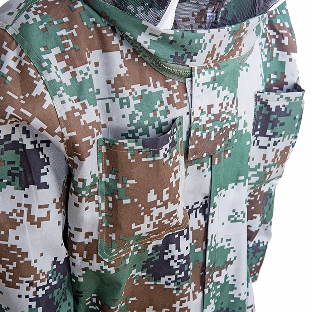 Coveralls protection of beekeeping suit outdoor mosquito protection working clothes camo jacke
Coveralls protection of beekeeping suit outdoor mosquito protection working clothes camo jacke