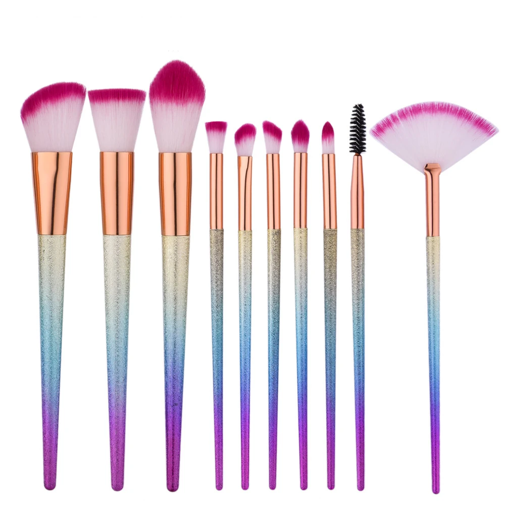 10Pcs Pro Makeup Brushes Set Eyelash Lip Foundation Powder Eye Shadow Brow Eyeliner Brush Cosmetic Make Up Brush Beauty Tool Kit 
10Pcs Pro Makeup Brushes Set Eyelash Lip Foundation Powder Eye Shadow Brow Eyeliner Brush Cosmetic Make Up Brush Beauty Tool Kit